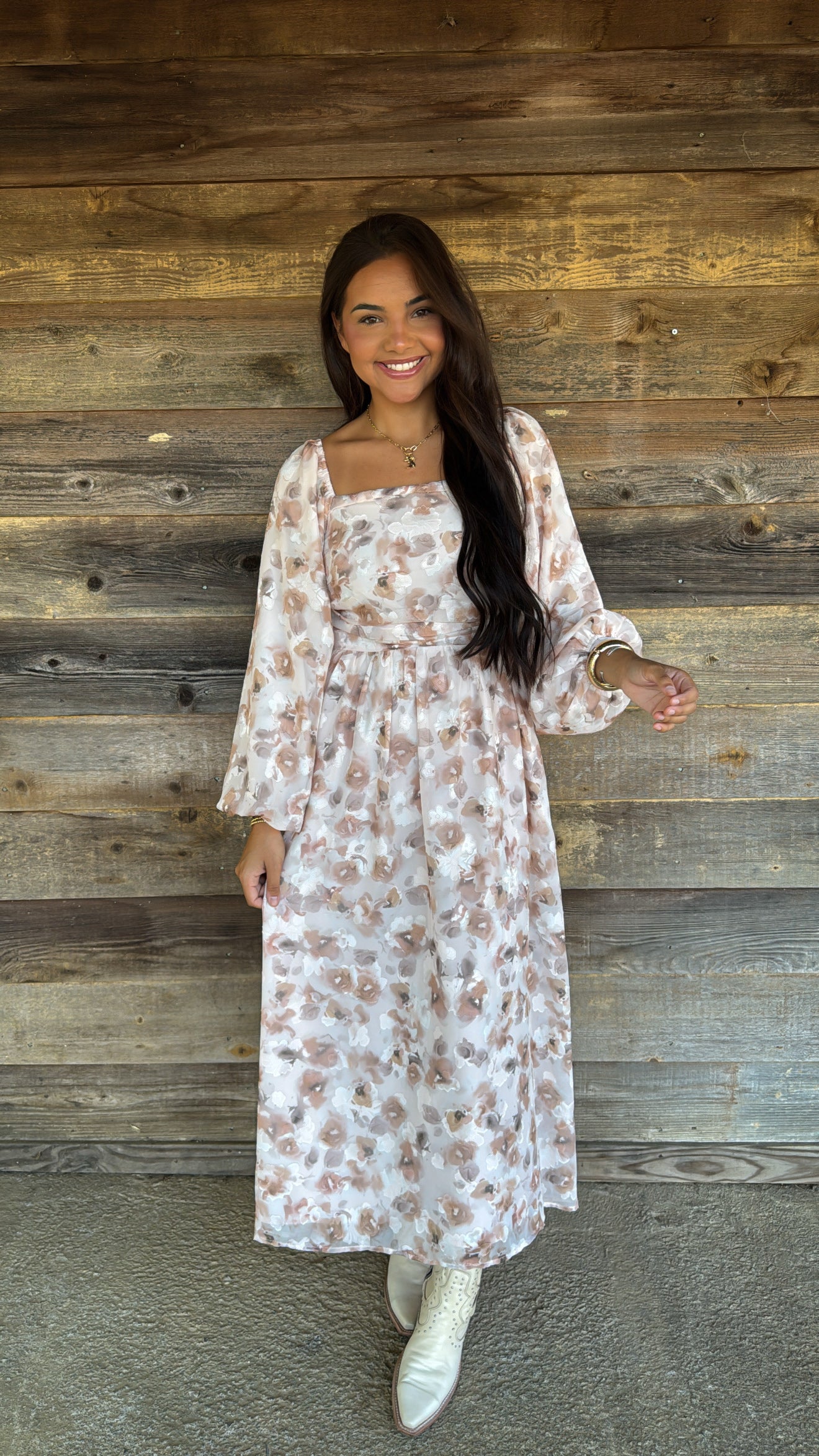 Amber Bloom Dress