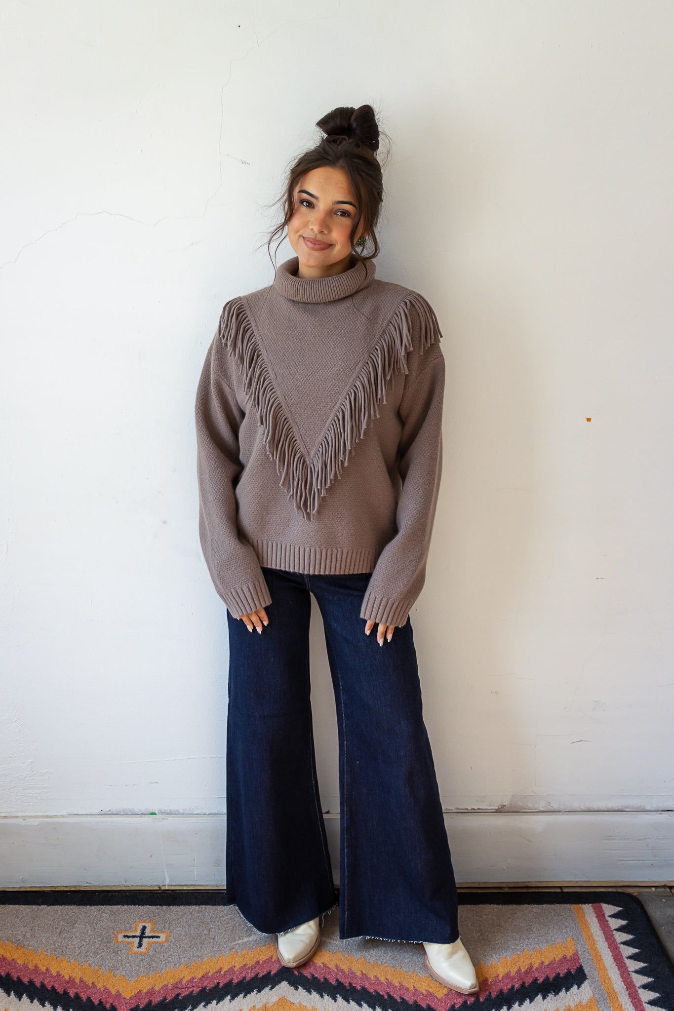Fallon Fringe Sweater