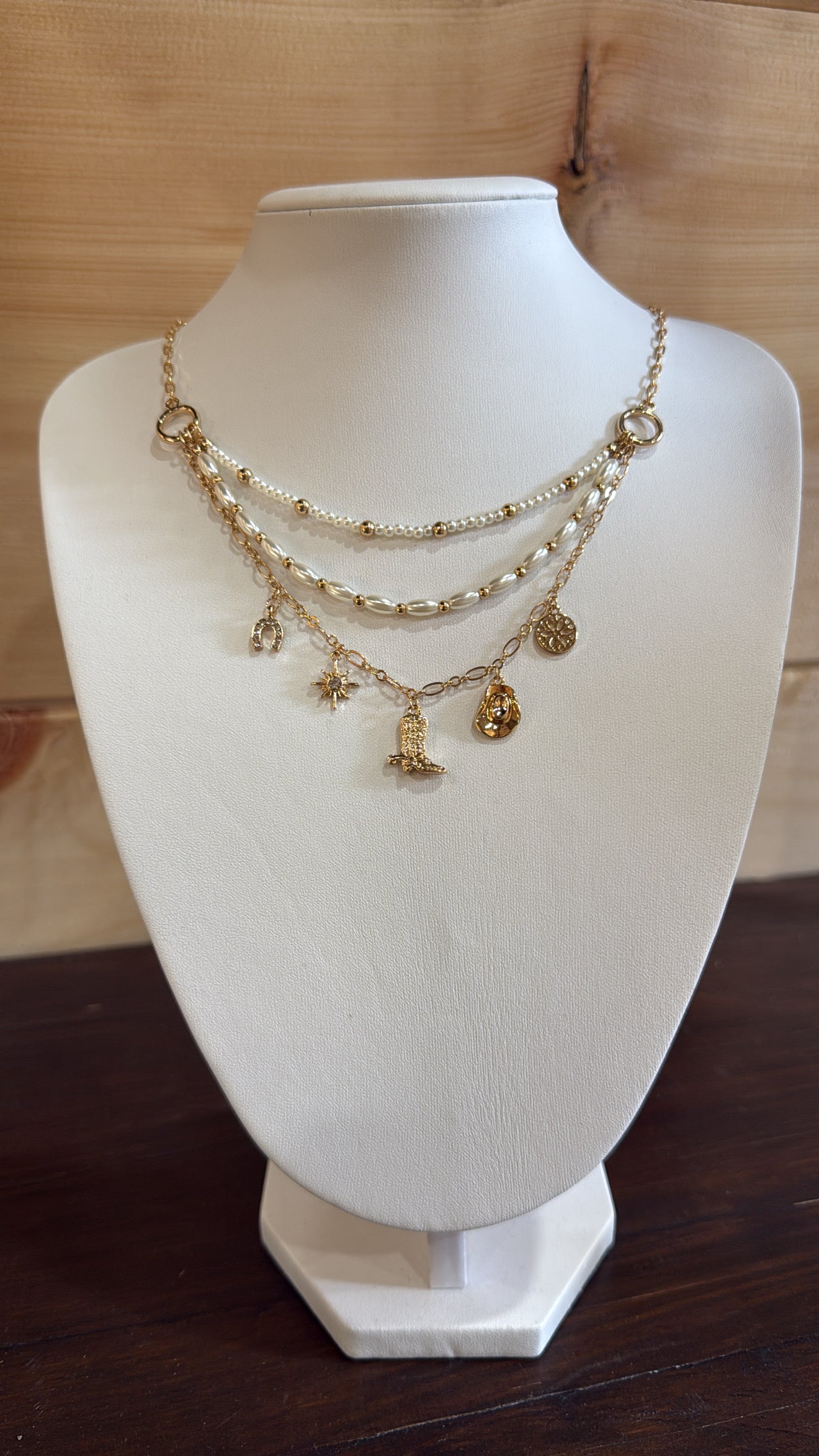 Cowboy Charm Necklace