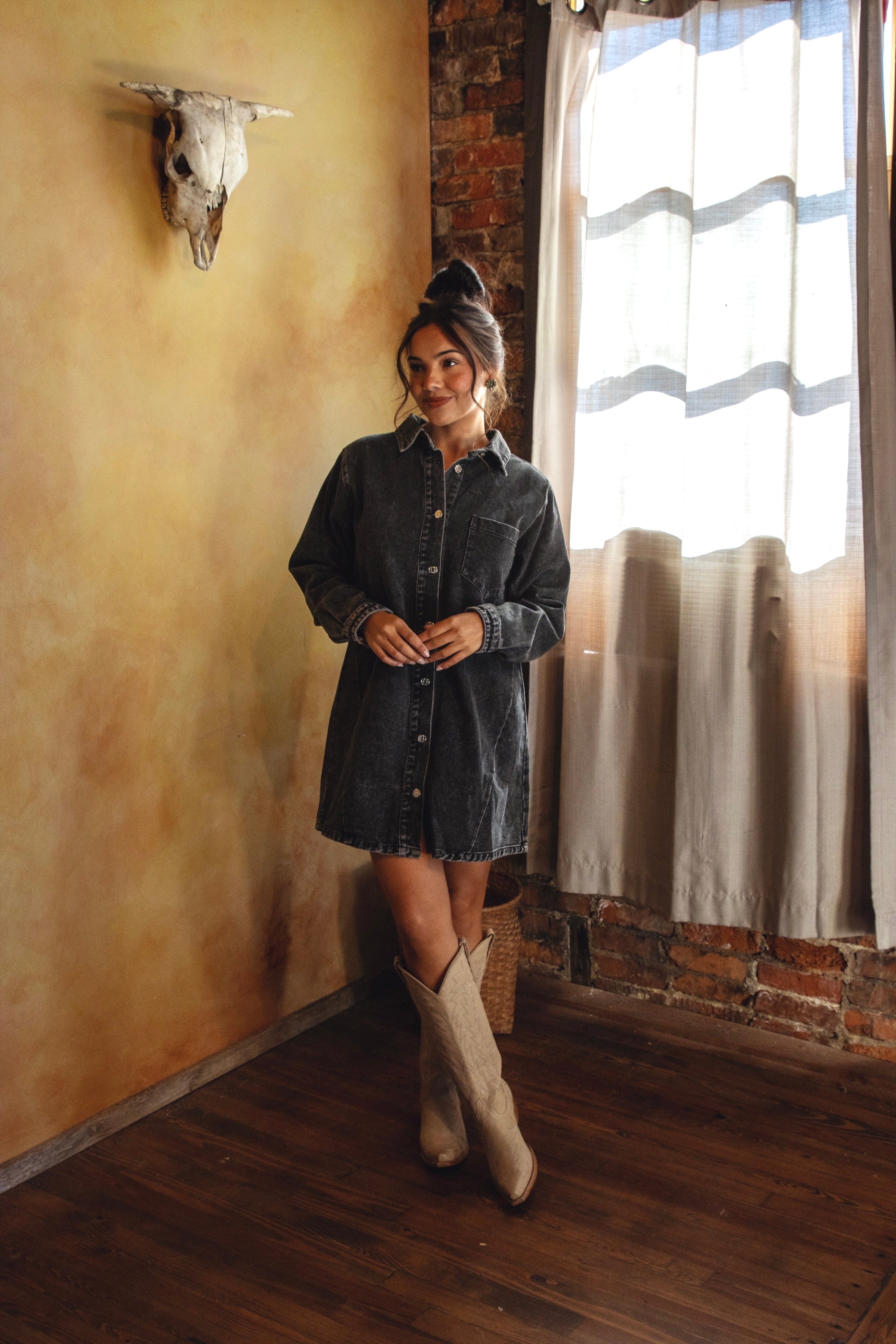 Downtown Denim Dress