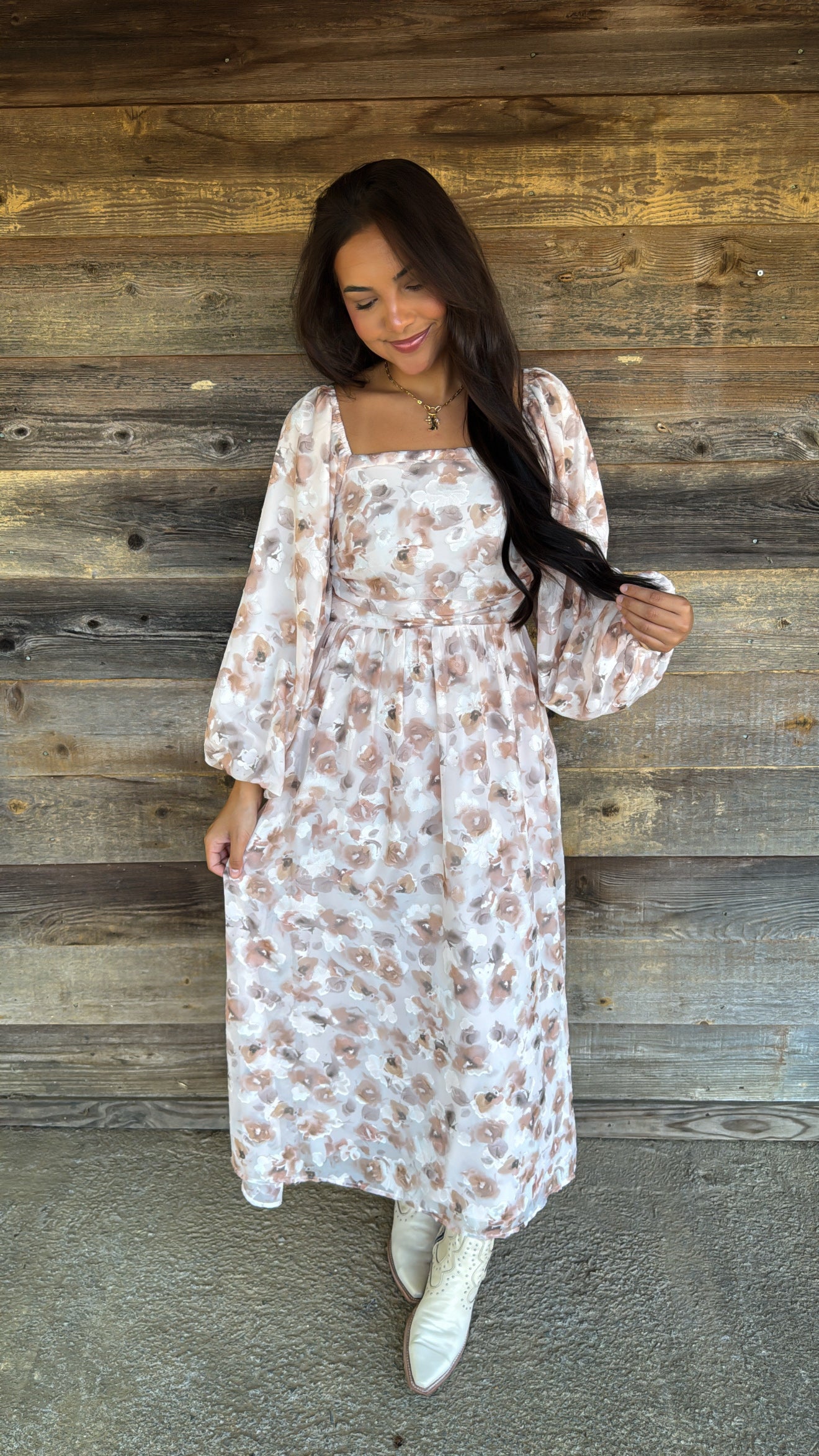 Amber Bloom Dress