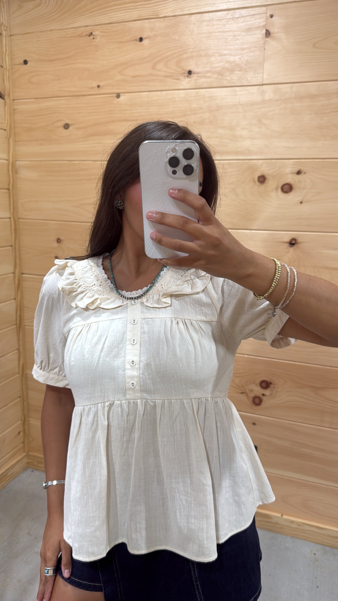 Western Flare Blouse