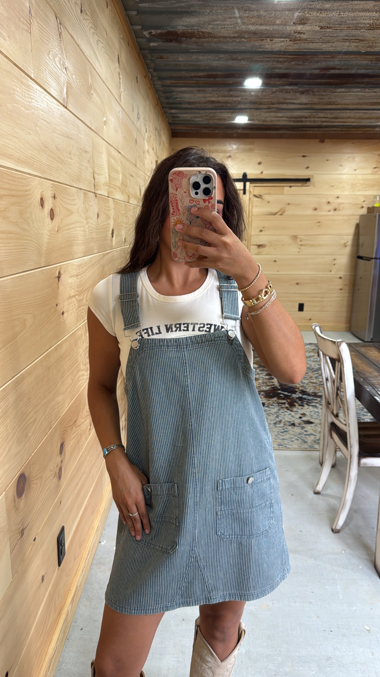 Out West Denim Dress