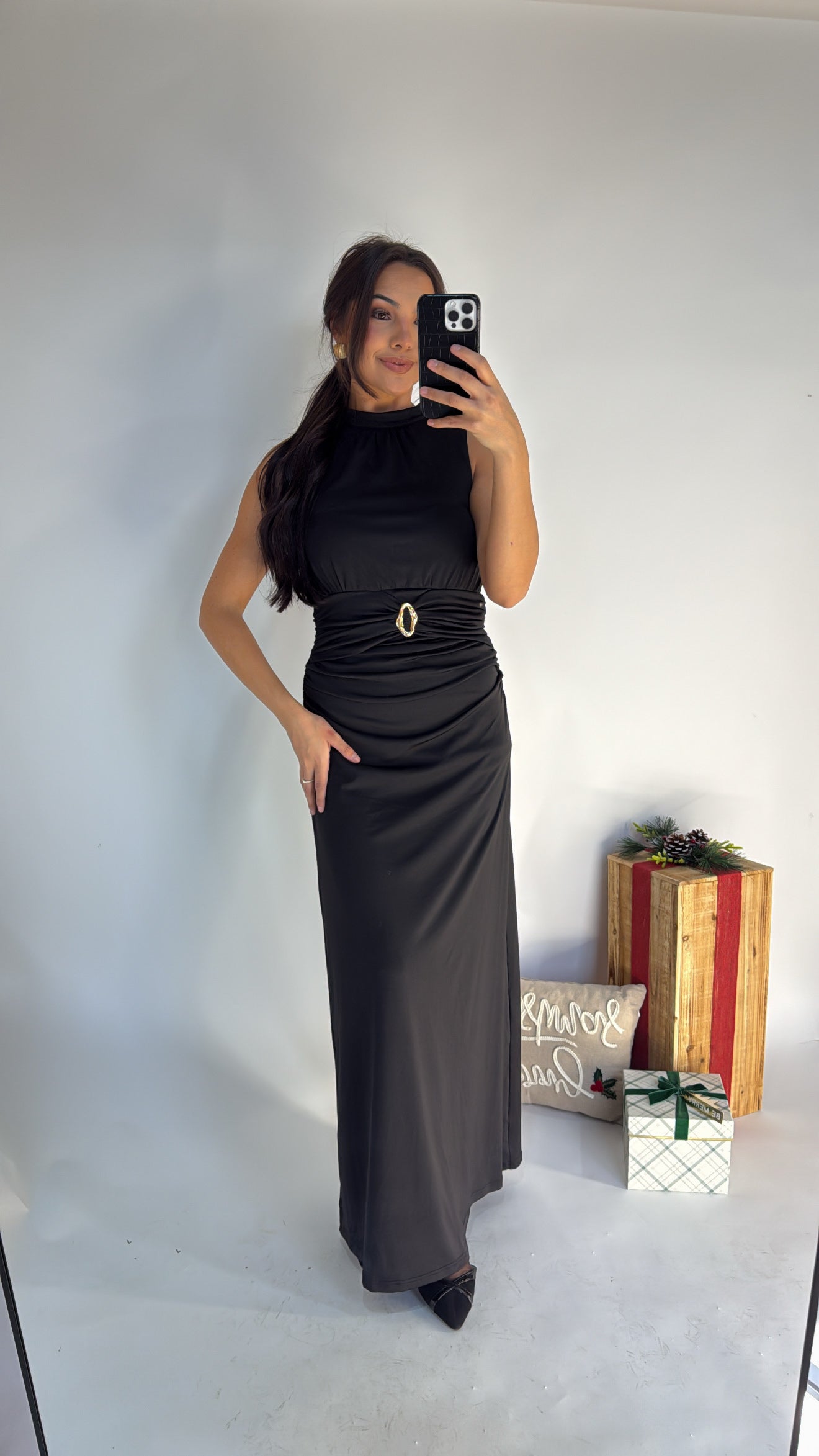 Timeless Black Maxi Dress