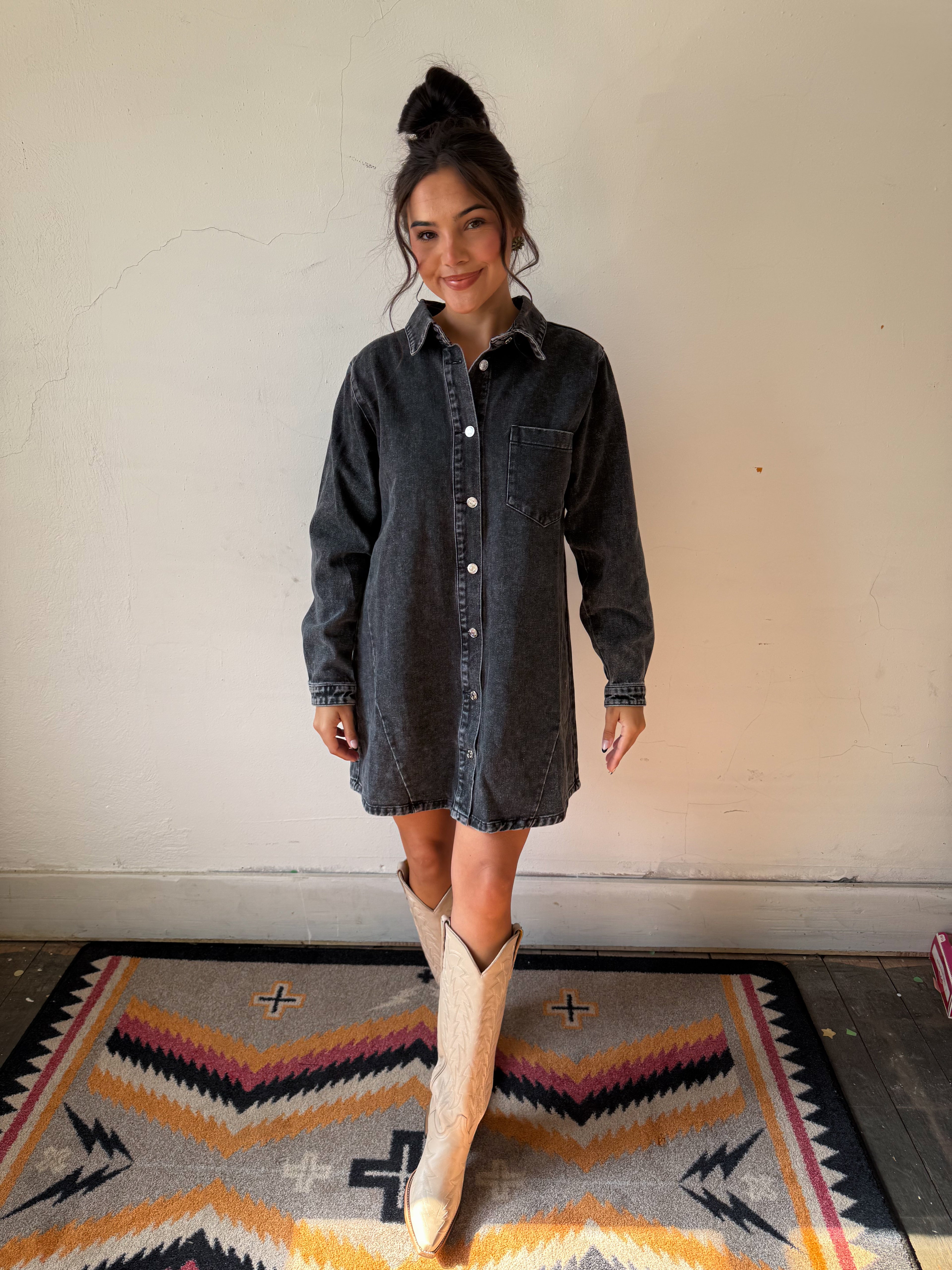 Downtown Denim Dress