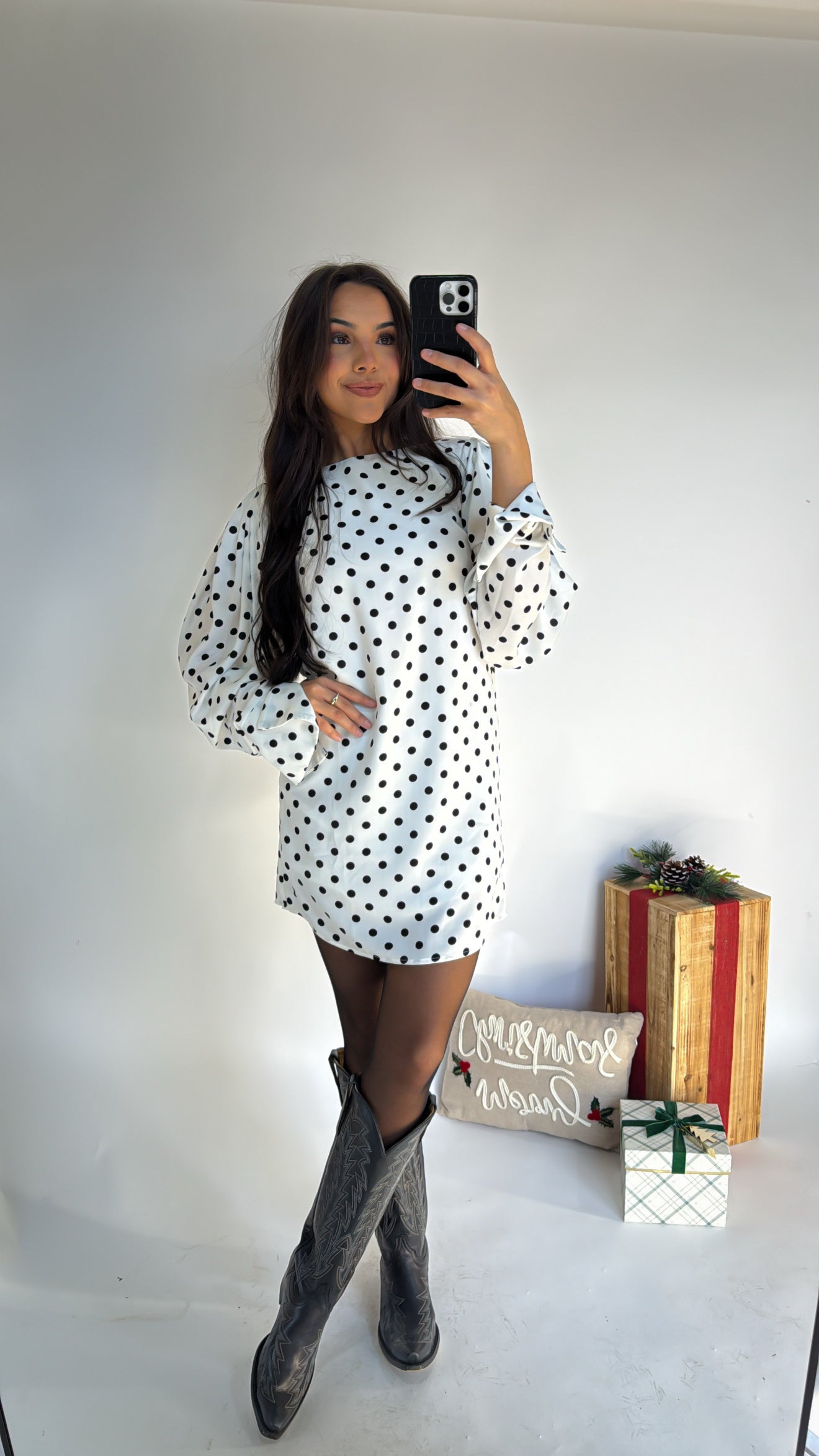 The Party Polkadot Dress