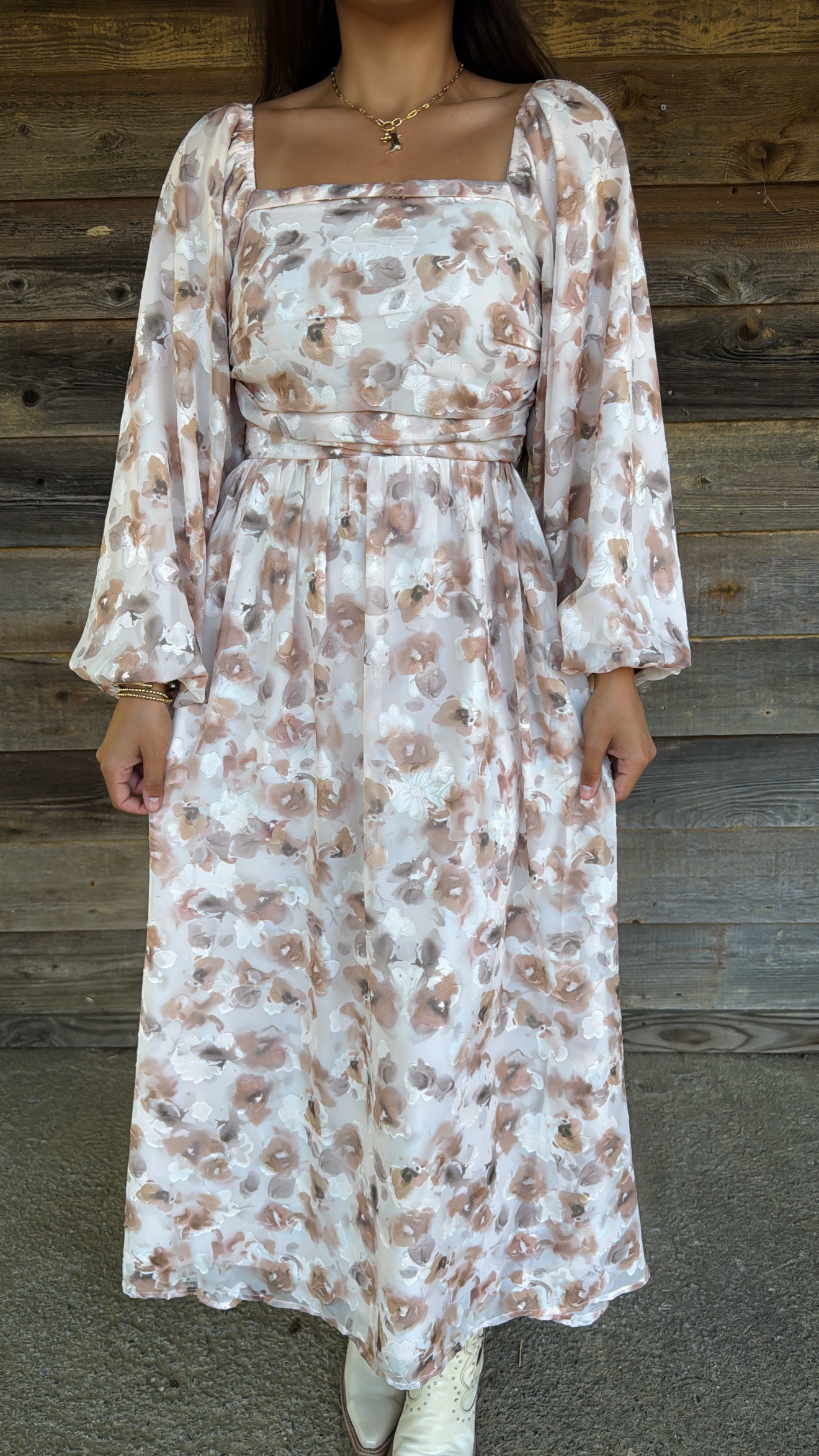 Amber Bloom Dress