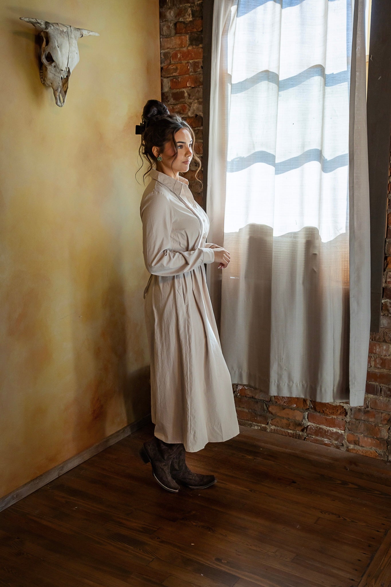 Ivy Cream Classic Dress