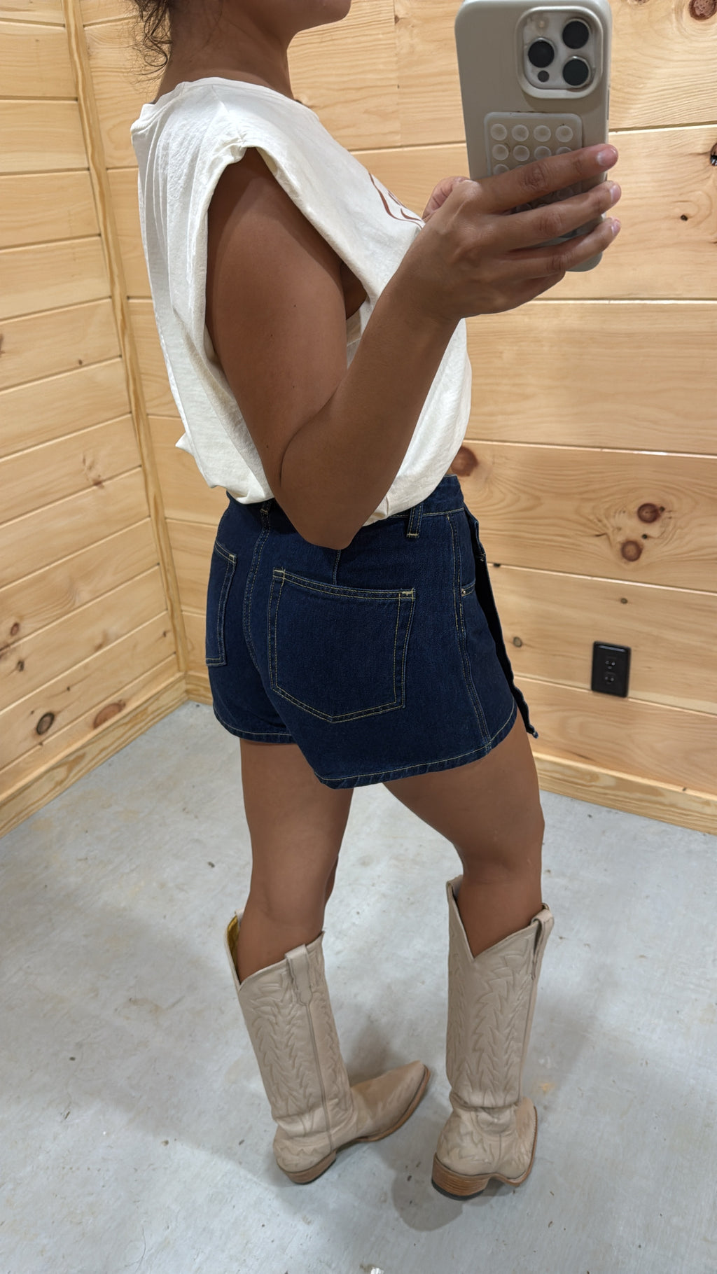 Denim Love Skort