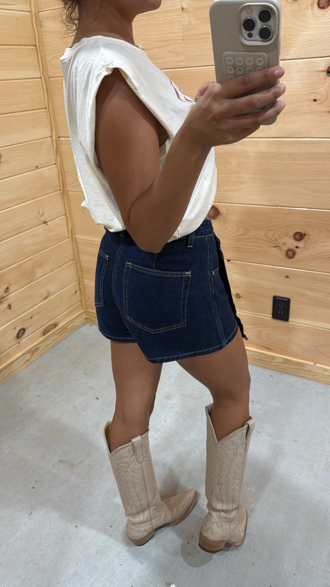 Denim Love Skort