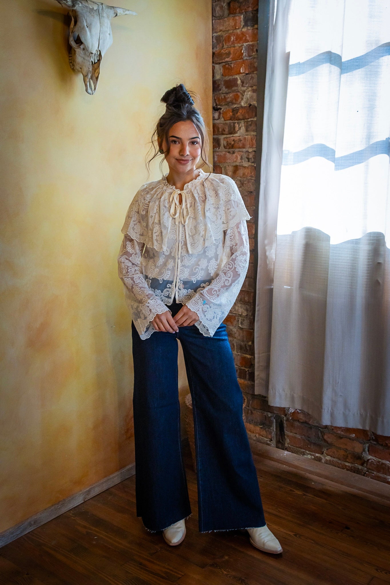 November Lace Blouse