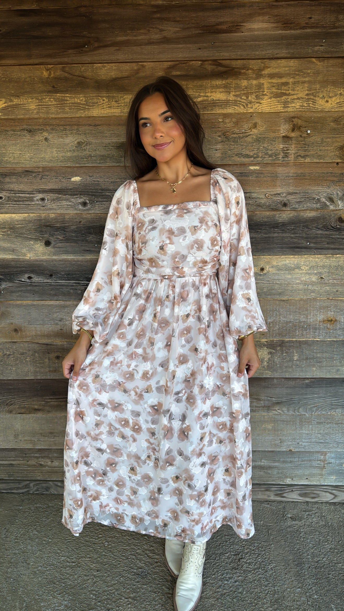 Amber Bloom Dress