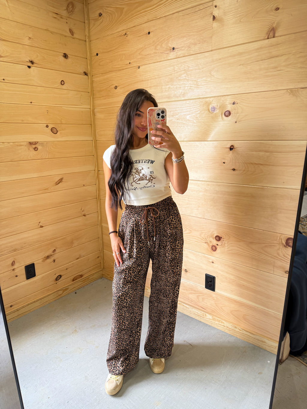 Western Life Cropped Tee