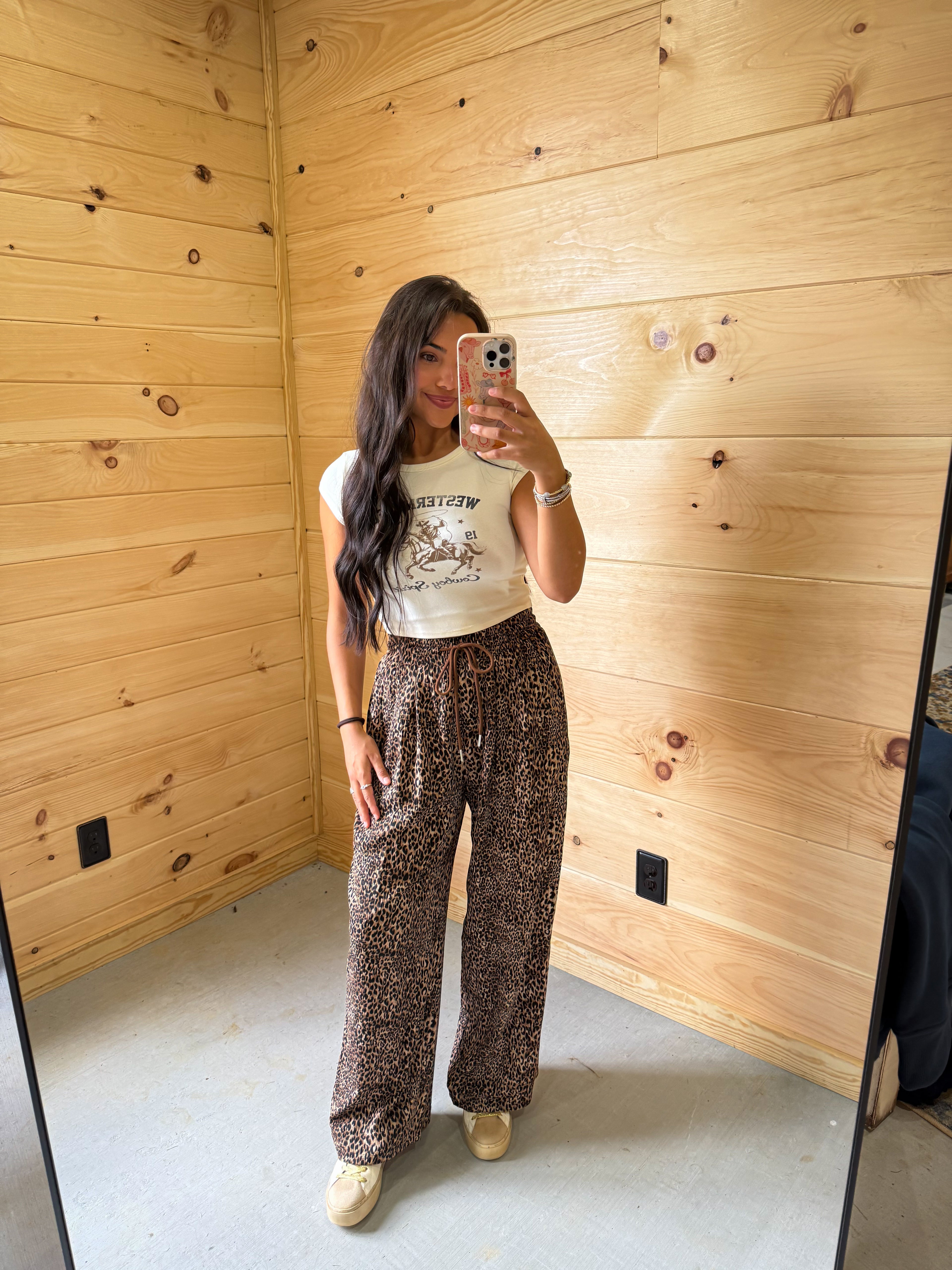 Western Life Cropped Tee