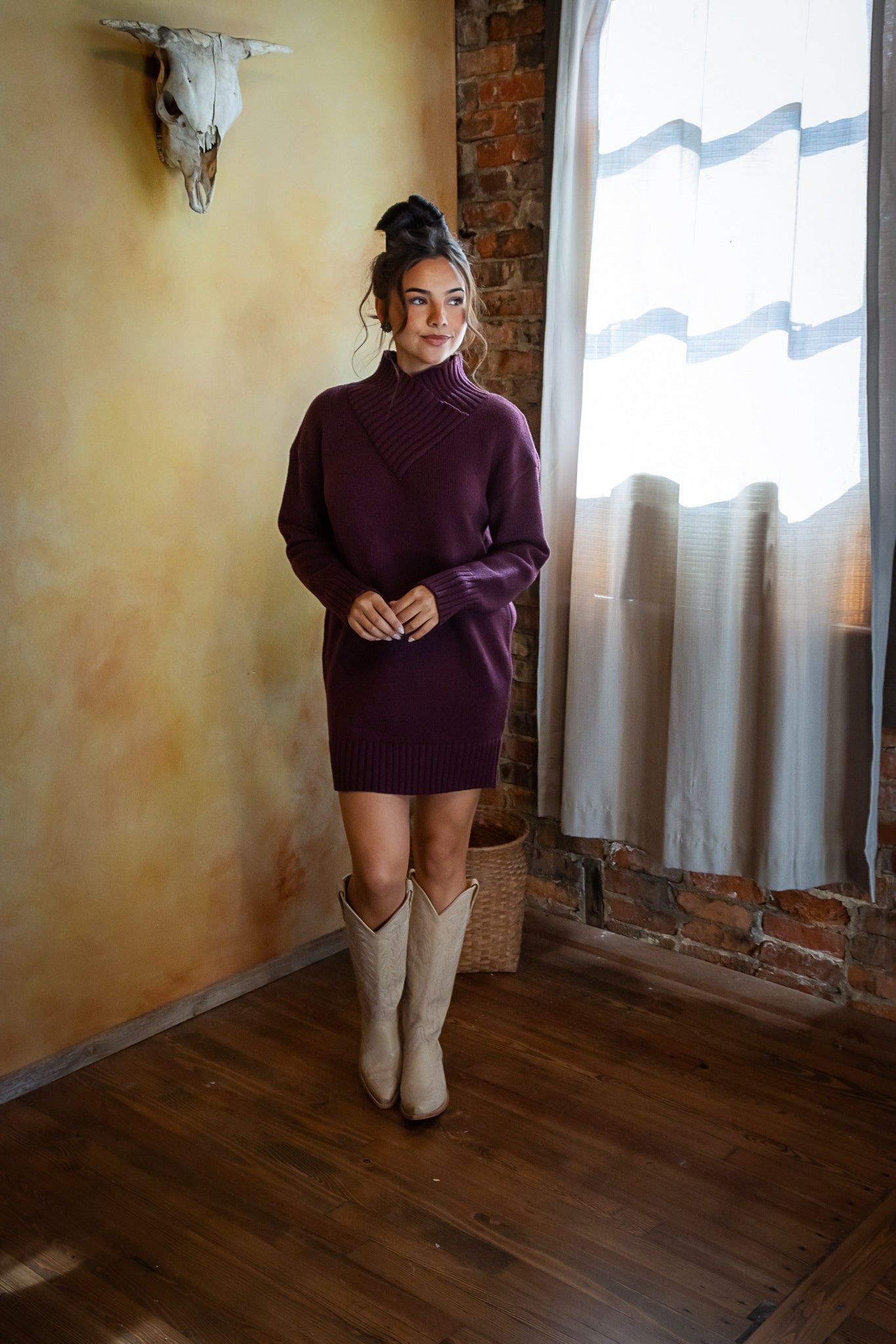 Sweet Wine Sweater Dress