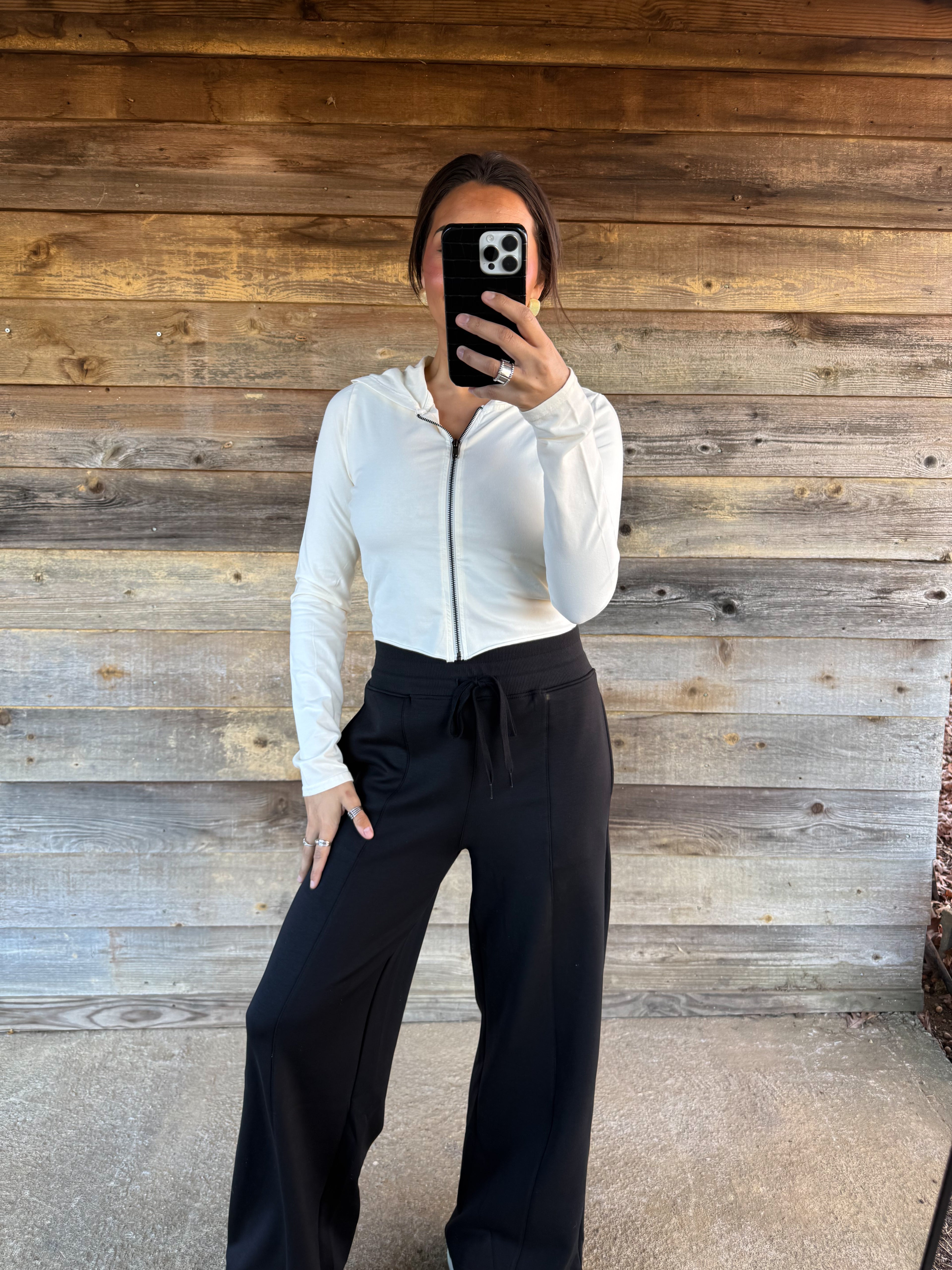 Everyday Cropped Jacket (Cream)