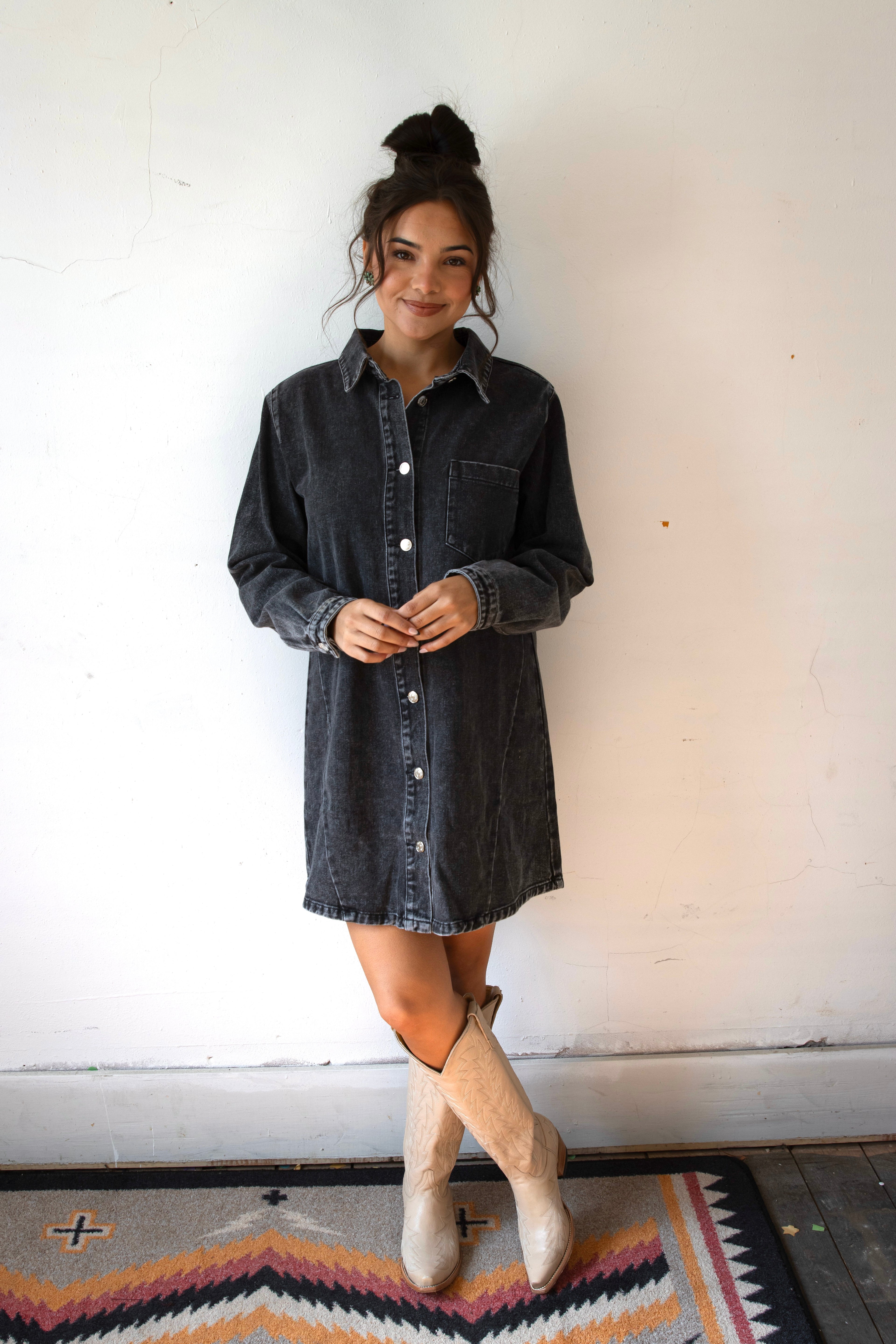 Downtown Denim Dress