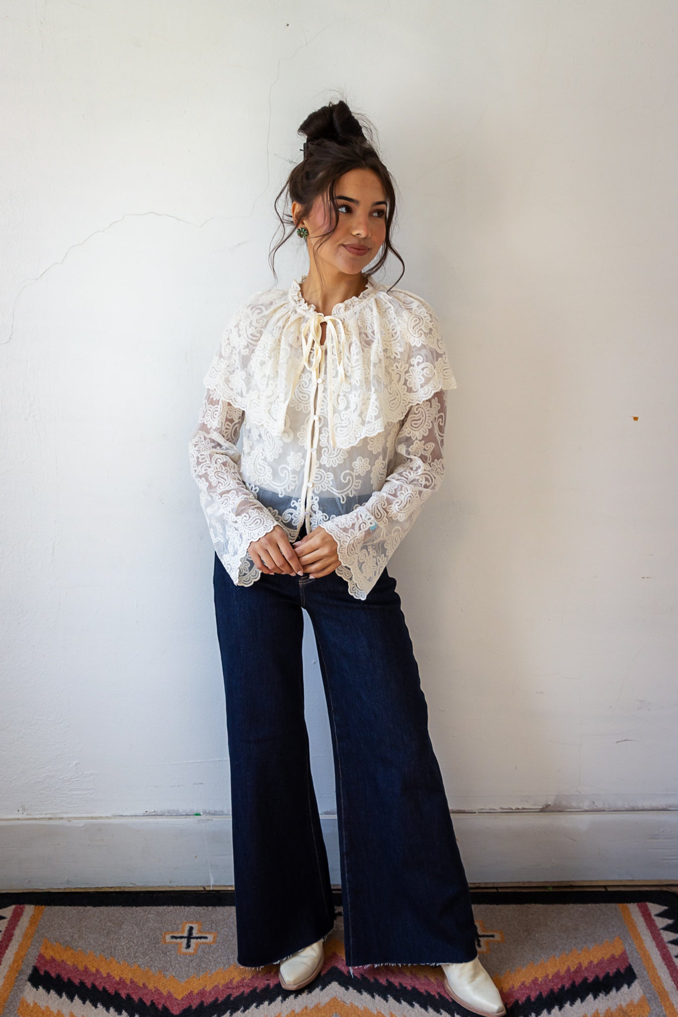 November Lace Blouse