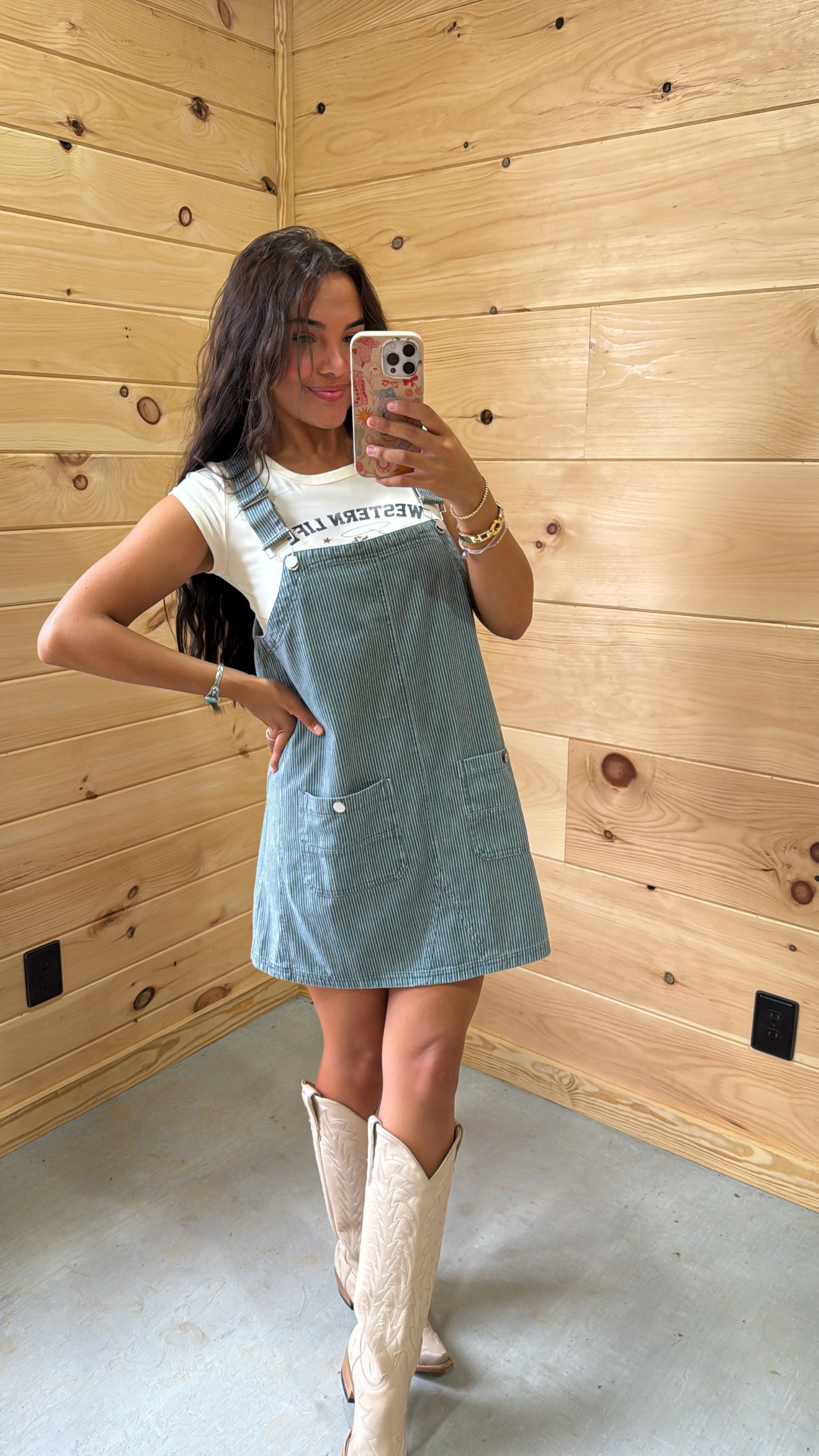 Out West Denim Dress