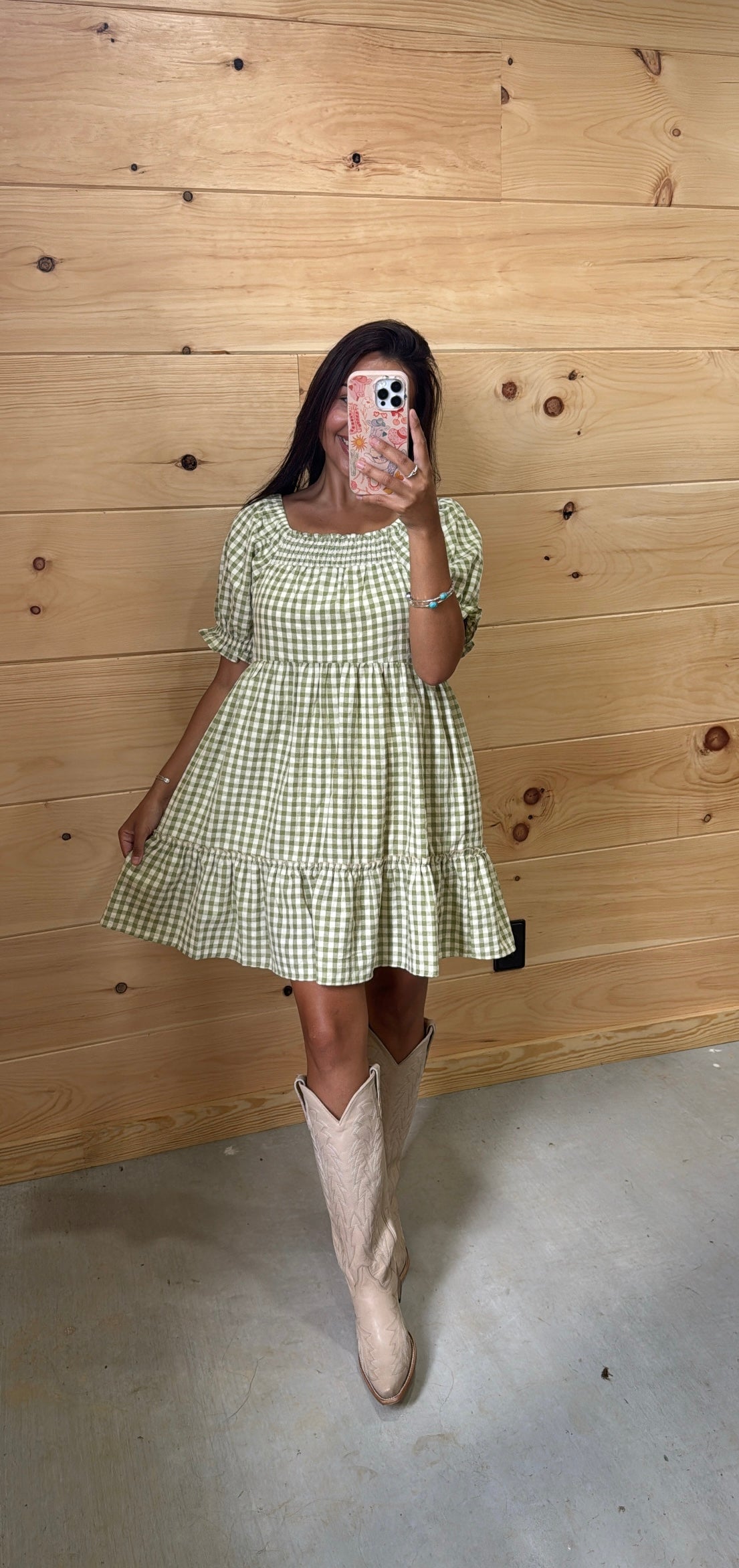 Green Meadow Dress