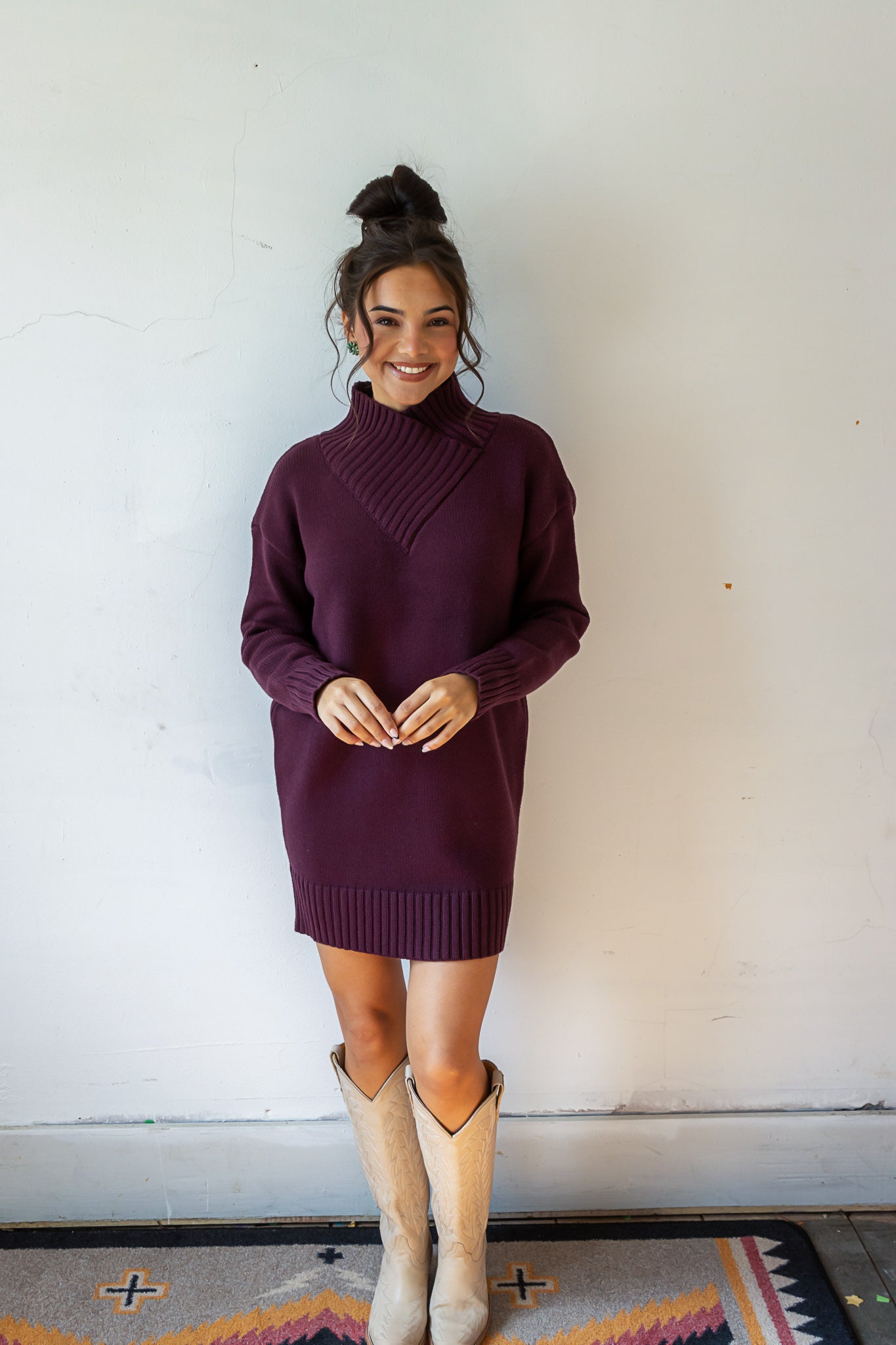 Sweet Wine Sweater Dress
